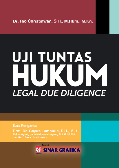 Sampul buku Uji Tuntas Hukum (Le...